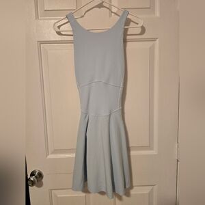 lululemon athletica Light Blue Backless Tennis Dress